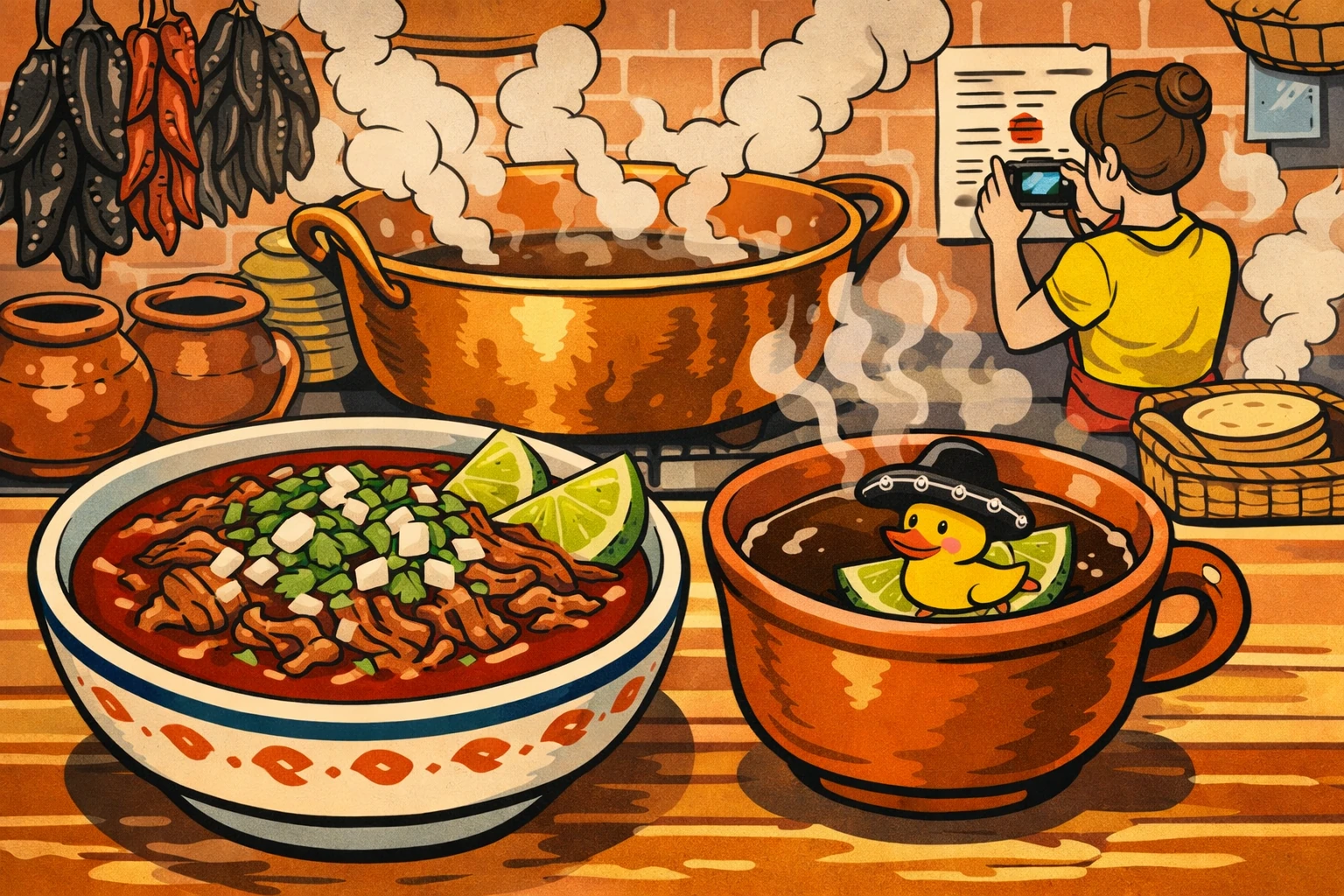 Birria de Res — Eintopf und Consommé aus Jalisco, Ligne Claire